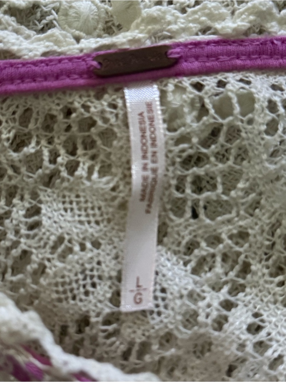 Free People tiered lace tank top - Picture 4 of 5